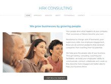 Tablet Screenshot of hrkconsulting.com